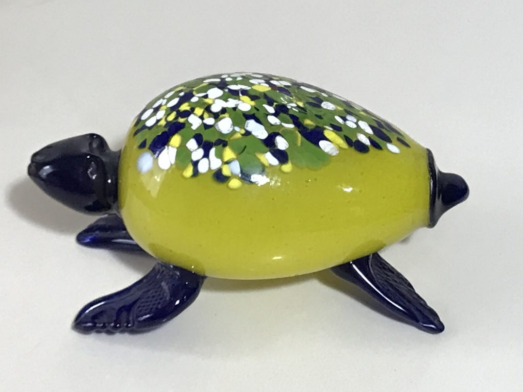 Decorativa en post técnica de la tortuga